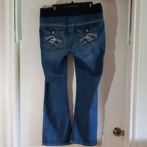 Indigo Blue Jeans - Indigo Maternity Jeans Indigo Blue Jeans - Indigo Maternity Jeans